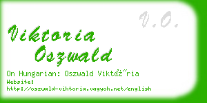 viktoria oszwald business card